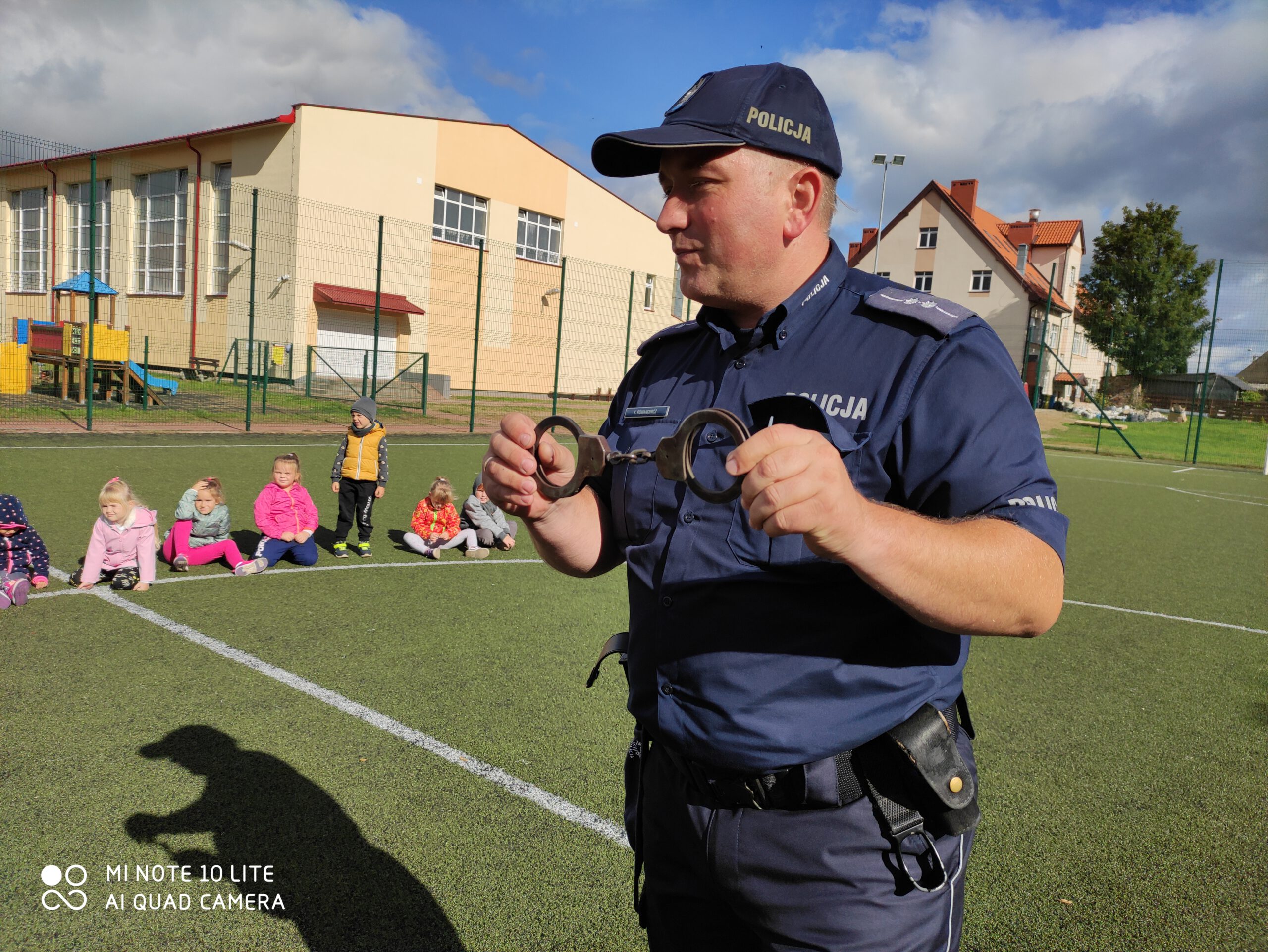 Wizyta policjantów