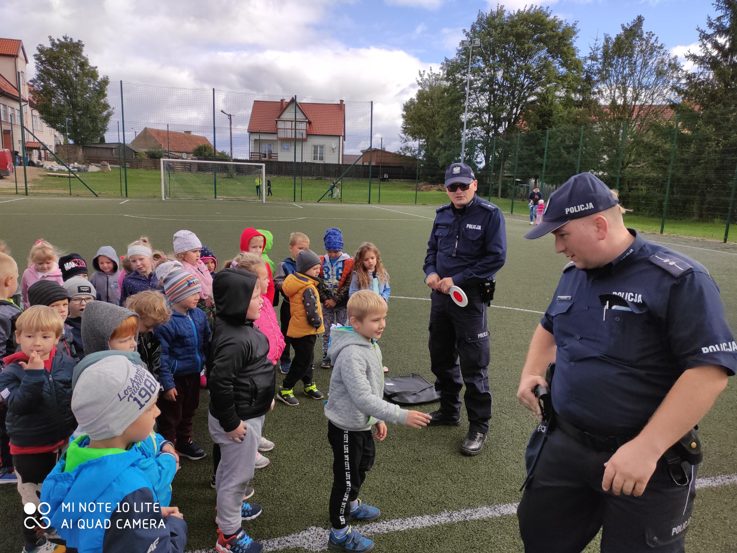 Wizyta policjantów