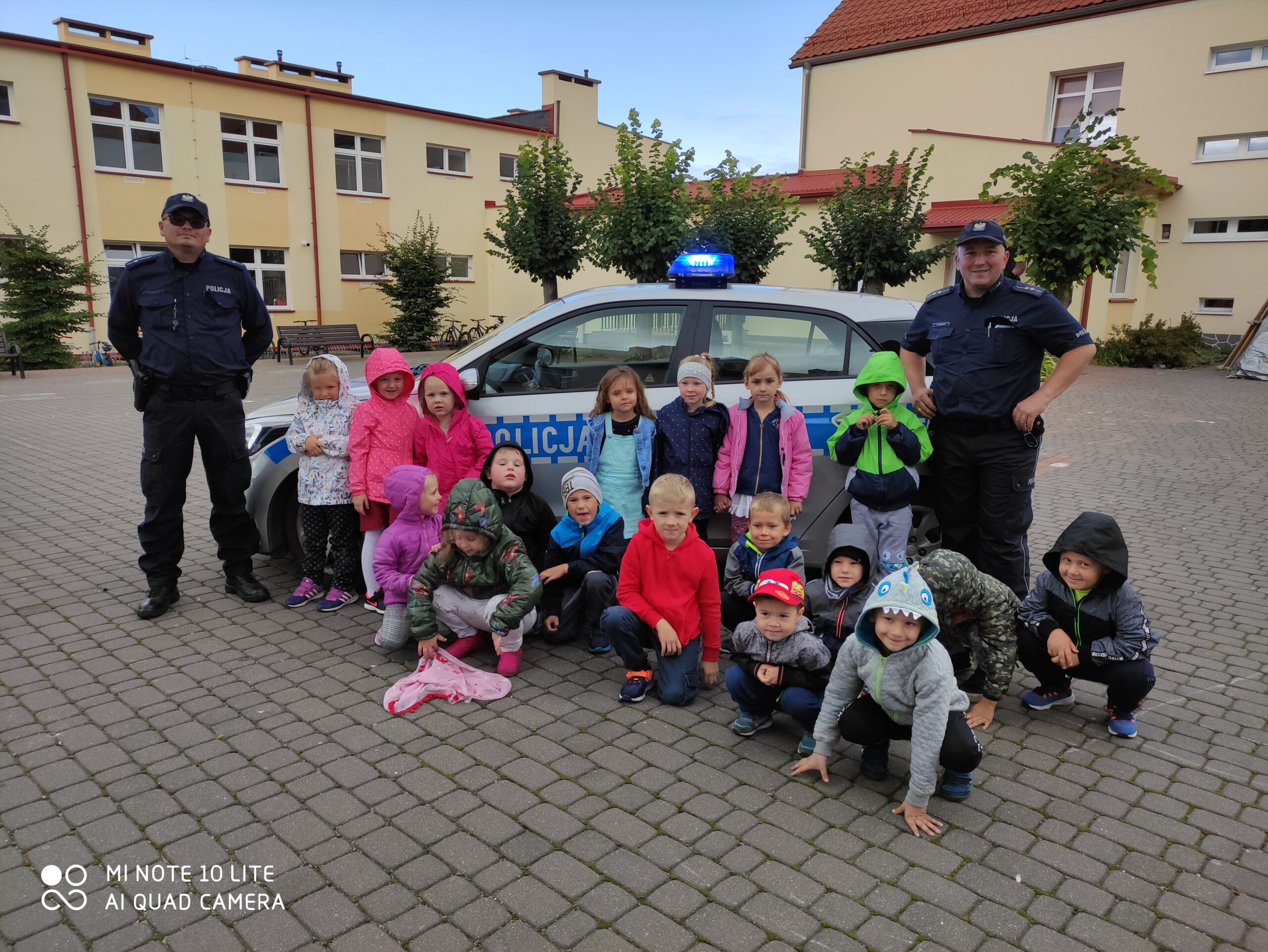 Wizyta policjantów