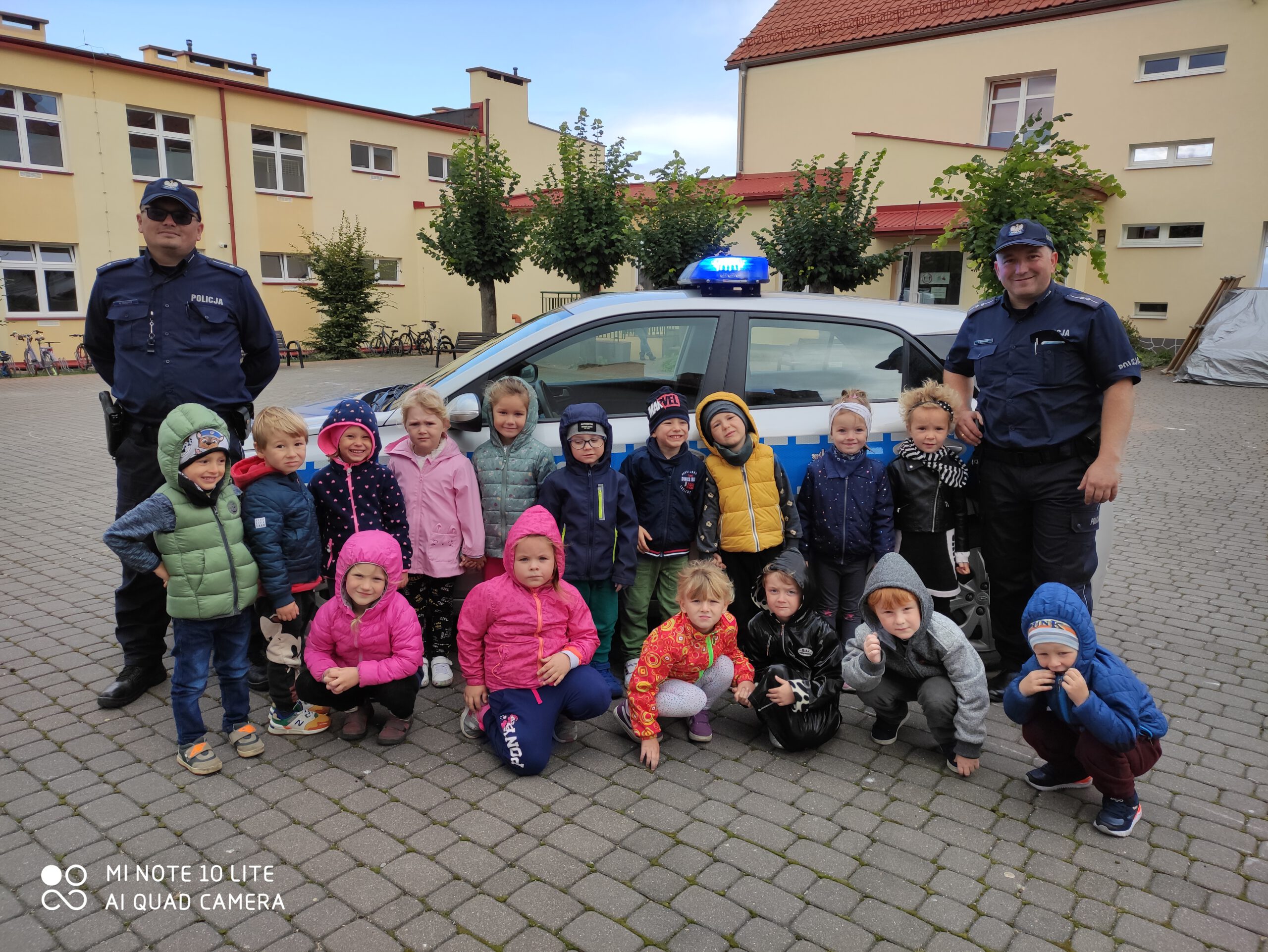 Wizyta policjantów