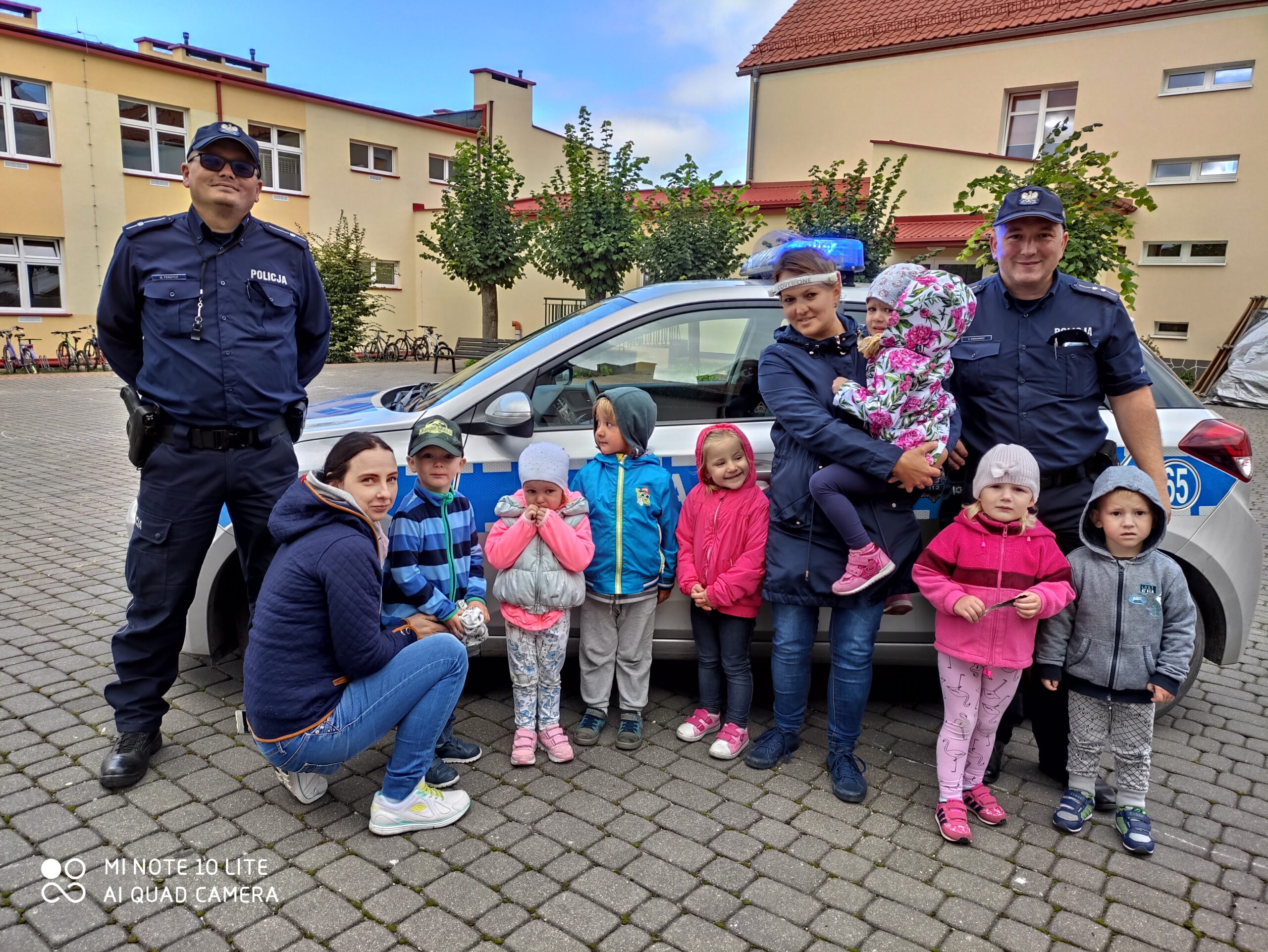 Wizyta policjantów